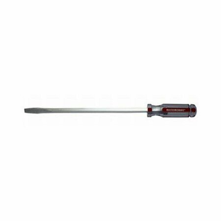 GOURMETGALLEY 0.375 x 12 in. Square Slotted Keystone Screwdriver GO3253252